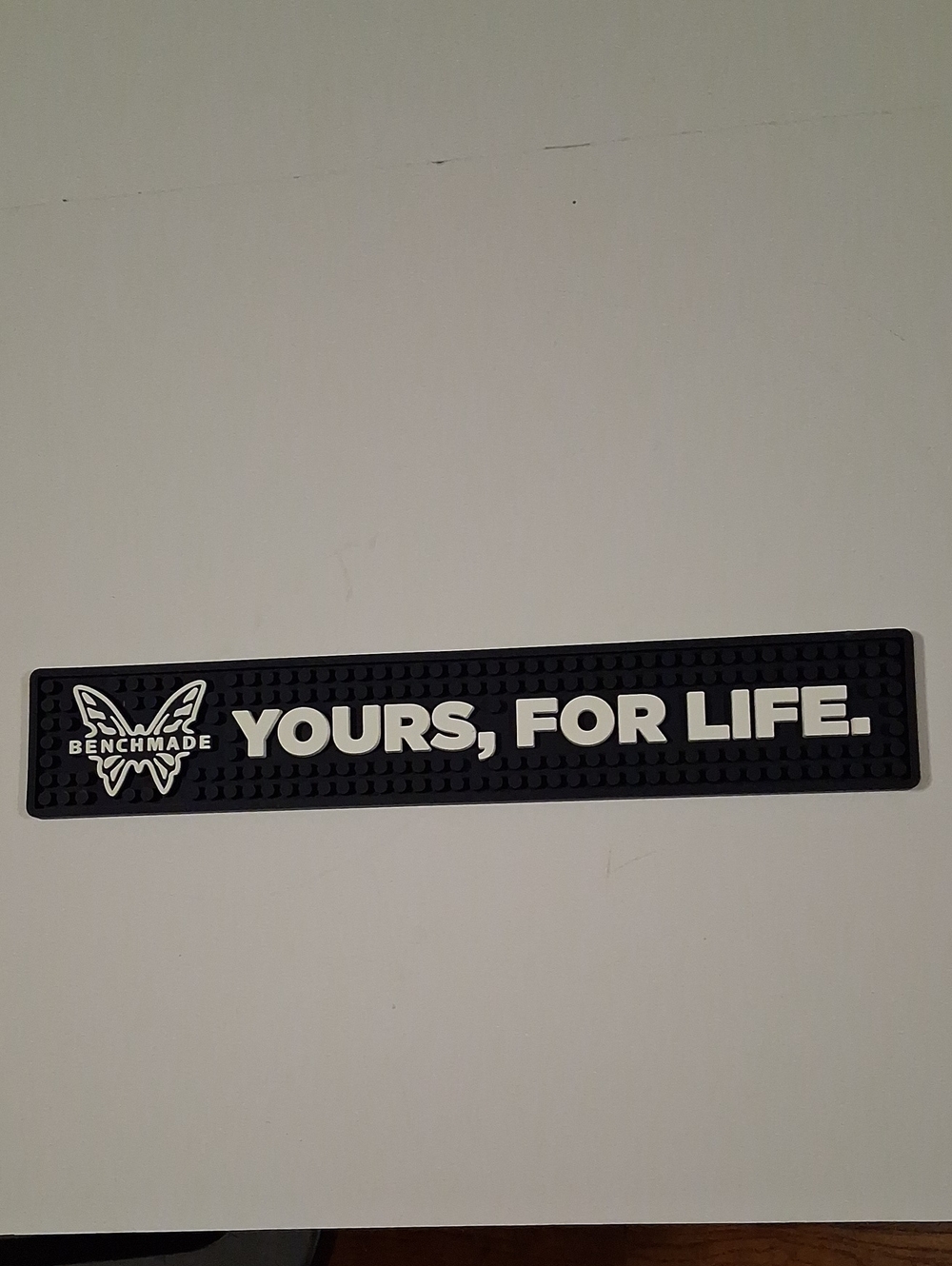 Benchmade Yours, For Life Rubber Mat